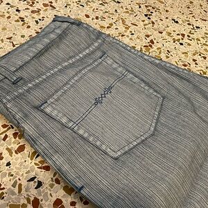Blue and white denim Jean soft material very good condition